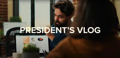 President's Vlog Thumbnail