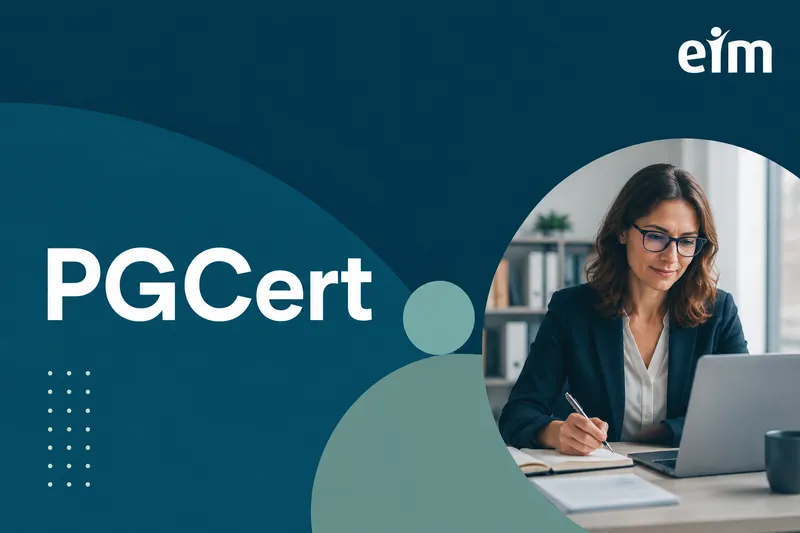 PGCert Infosession at 05.08.26 5pm