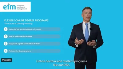 President's Vlog Part-Time Doctoral